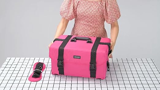 Amazon.co.jp: BYOOTIQUE プロ用 2-IN-1 メイクキャリーケース 3WAY